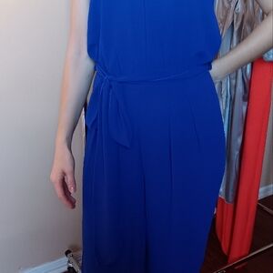 Elegant Blue Women's Jumpsuit